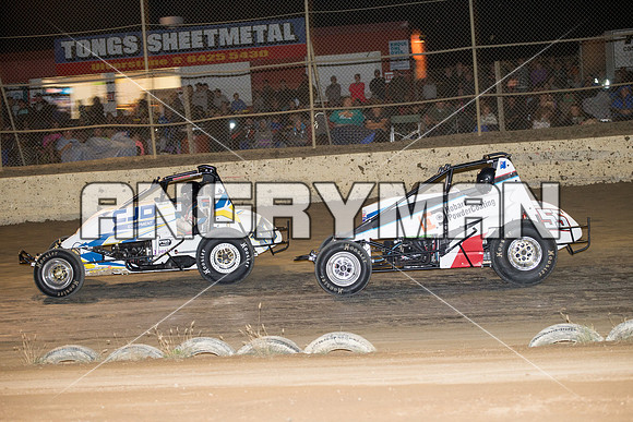 wingless 87 t87 Brad Walkley - 9 - Latrobe - 27th Dec 2015-10