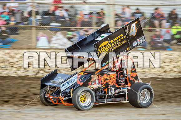 sprintcar 4 t4 Gerry Hoekstra - 9 - Latrobe - 27th Dec 2015-7