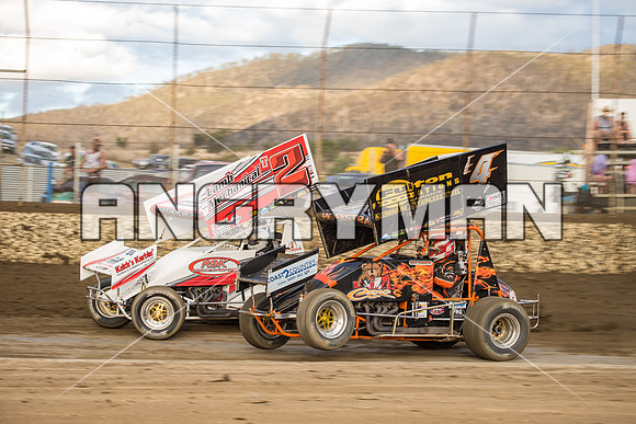 sprintcar 4 t4 Gerry Hoekstra - 20 - Hobart - 13th Feb 2016-13