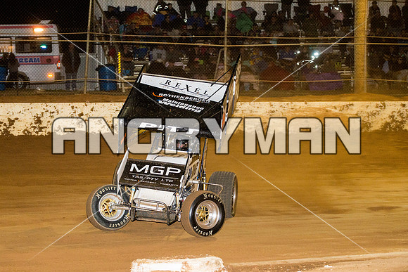 sprintcar 35 t35 Bruce Pitt - 21 - Carrick - 20th Feb 2016-6