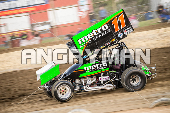 sprintcar 11 t11 Jason Redpath - 14 - Latrobe - 15th Jan 2016-5