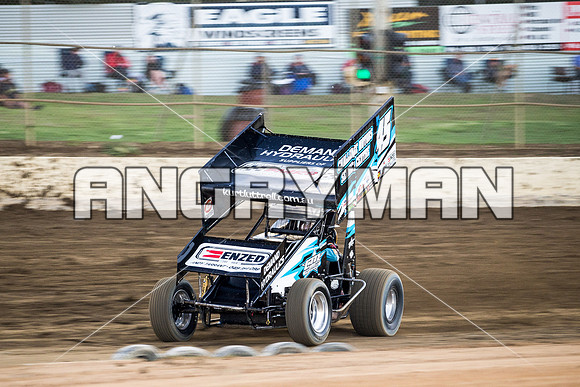 sprintcar 45 t45 Kurt Luttrell - 22 - Latrobe - 27th Feb 2016-8