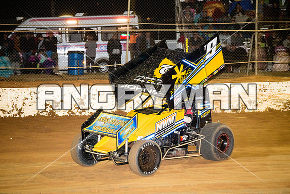 sprintcar 9 t9 chris johns - 21 - Carrick - 20th Feb 2016-17