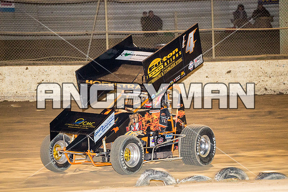 sprintcar 4 t4 Gerry Hoekstra - 14 - Latrobe - 15th Jan 2016-16