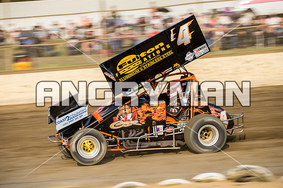 sprintcar 4 t4 Gerry Hoekstra - 15 - Latrobe - 16th Jan 2016-2