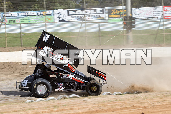 sprintcar 5 t5 adrian redpath - 2 - Latrobe Practice Day - 11th October 2014-13
