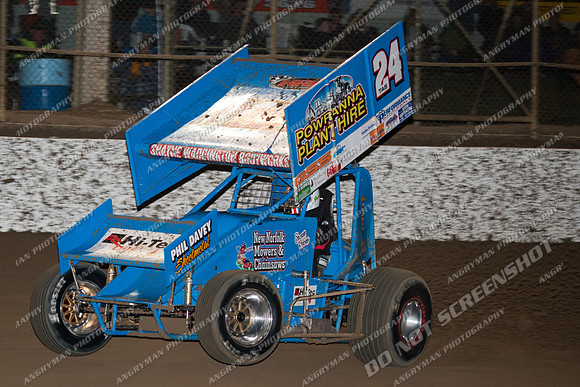 sprintcar 24 t24 shaun robins - 4 - Latrobe 22nd Oct 2011-3