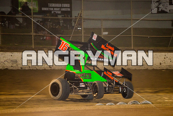 sprintcar 16 t16 Adam Alexander - 4 - Latrobe - 25th October 2014-8