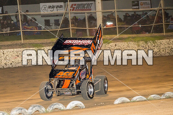 Sprintcar 71 V71 - 30 - Latrobe - 9th April 2016