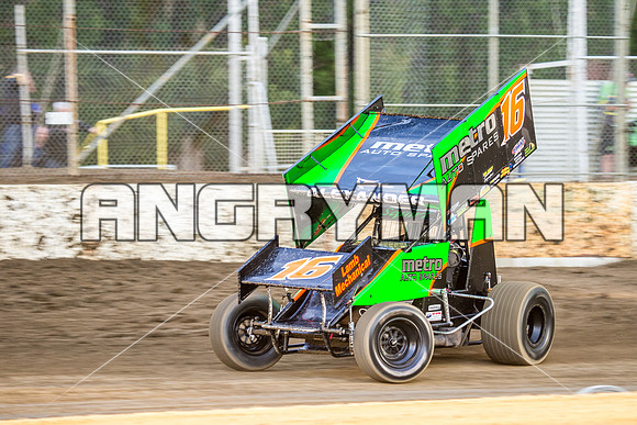 sprintcar 16 t16 Adam Alexander - 7 - Hobart - 22nd Nov 2014