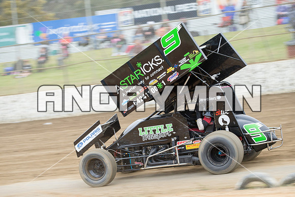 sprintcar 9 t9 chris johns - 4 - Latrobe - 25th October 2014-3
