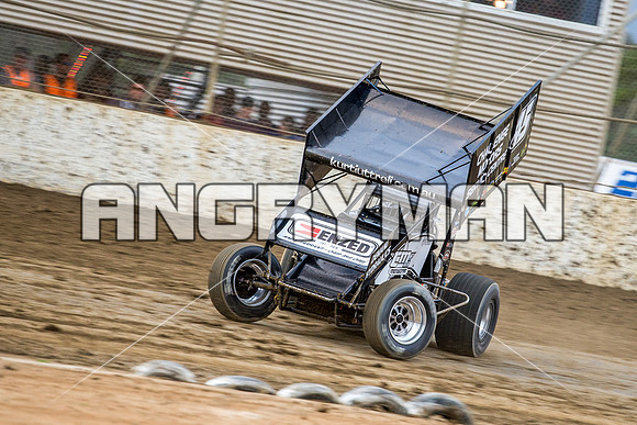 sprintcar 45 t45 Kurt Luttrell - 9 - Latrobe - 6th December 2014-10