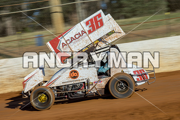 sprintcar 36 t36 terry watson - 11 - Carrick Practice Session - 20th December 2014-10