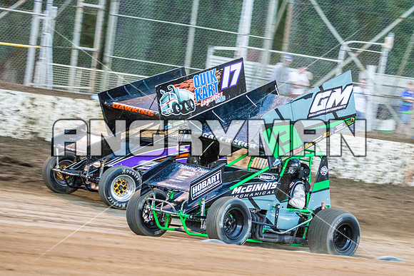 sprintcar 13 T13 Chris Gallagher - 7 - Hobart - 22nd Nov 2014-7