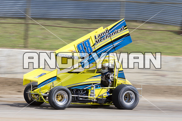 sprintcar 88 t88 Scott Bissett - 2 - Latrobe Practice Day - 11th October 2014-8