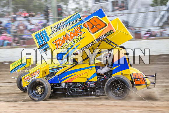 sprintcar 29 t29 Robin Dawkins - 9 - Latrobe - 6th December 2014-6