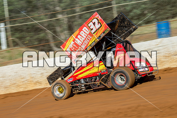 sprintcar 32 t32 nick anderson - 11 - Carrick Practice Session - 20th December 2014-4