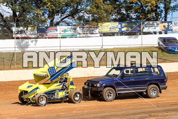 sprintcar 88 t88 Scott Bissett - 1 - Carrick Practice Day - 20th Sep 2014-7