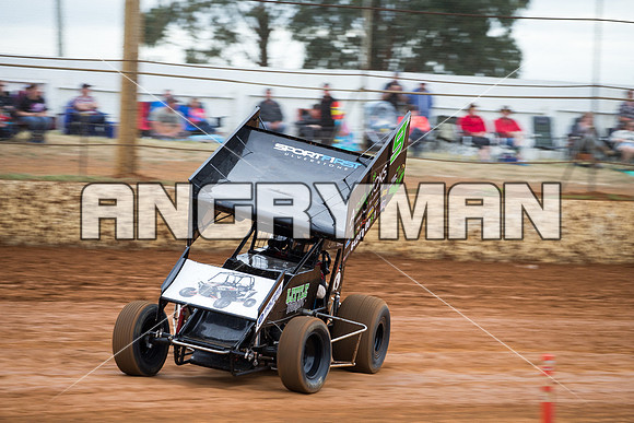sprintcar 9 t9 chris johns - 6 - Carrick - 8th Nov 2014-4