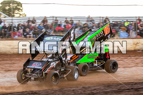 sprintcar 5 t5 adrian redpath - 12 - Carrick - 26th Dec 2014-3