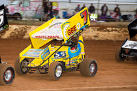 sprintcar 7 t7 tim hutchins - 6 - Carrick - 8th Nov 2014-15