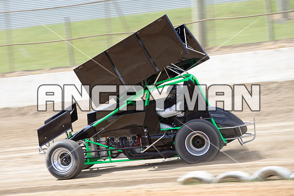 sprintcar 13 T13 Chris Gallagher - 2 - Latrobe Practice Day - 11th October 2014-4