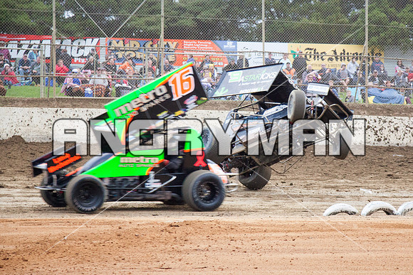 sprintcar 9 t9 chris johns - 9 - Latrobe - 6th December 2014-10