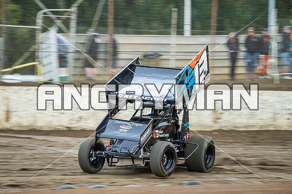 sprintcar 13 T13 Chris Gallagher - 29 - Hobart - 2nd April 2016