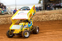 sprintcar 7 t7 tim hutchins - 6 - Carrick - 8th Nov 2014-11
