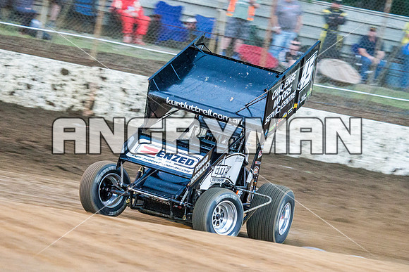 sprintcar 45 t45 Kurt Luttrell - 7 - Hobart - 22nd Nov 2014-6
