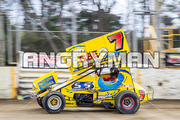 sprintcar 7 t7 tim hutchins - 9 - Latrobe - 6th December 2014-4