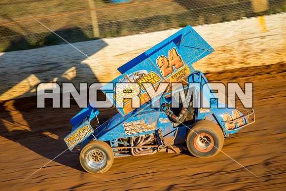 sprintcar 24 t24 brad whitchurch - 11 - Carrick Practice Session - 20th December 2014-27