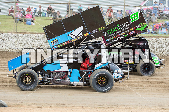 sprintcar 41 t41 damian robins - 4 - Latrobe - 25th October 2014-5