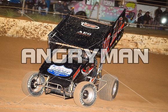 sprintcar 10 t10 callum zizek - 6 - Carrick - 8th Nov 2014-7