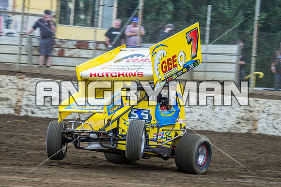 sprintcar 7 t7 tim hutchins - 7 - Hobart - 22nd Nov 2014