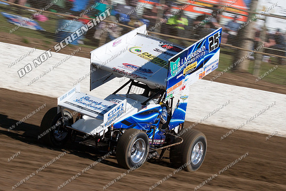 sprintcar 25 t25 anthony frost - 9 - Latrobe 4th December 2011 - Wyllie Tiles Fireworks