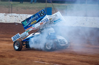 sprintcar 25 t25 anthony frost - 8 - Carrick Club Night 2nd December 2011