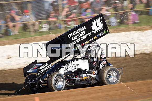 sprintcar 45 t45 Kurt Luttrell - 4 - Latrobe - 25th October 2014-2