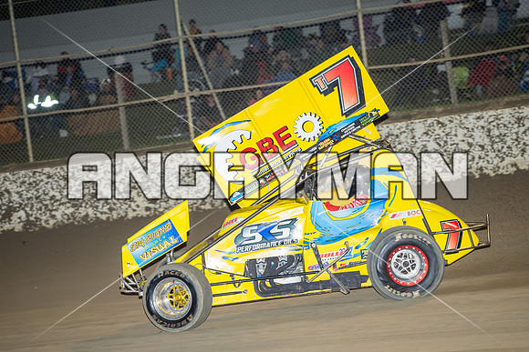 sprintcar 7 t7 tim hutchins - 4 - Latrobe - 25th October 2014-8