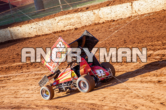 sprintcar 32 t32 nick anderson - 11 - Carrick Practice Session - 20th December 2014-3