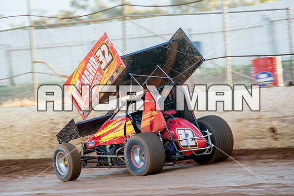 sprintcar 32 t32 nick anderson - 11 - Carrick Practice Session - 20th December 2014-23