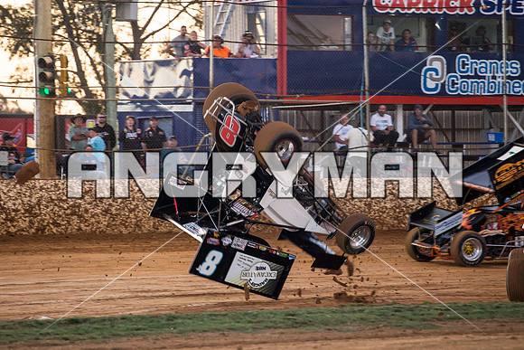 Sprintcar 8 T8 - 25 - Carrick - 13th March 2016-8
