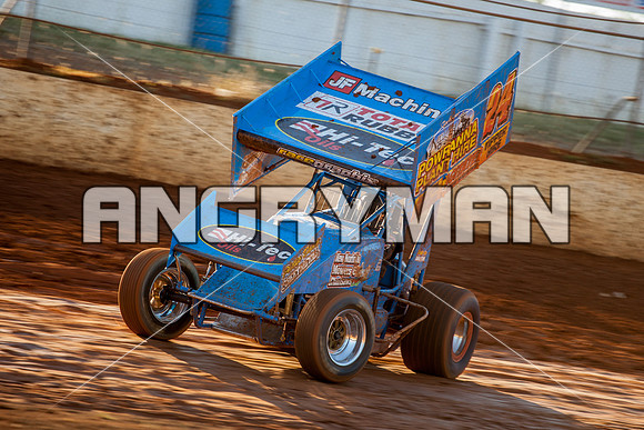 sprintcar 24 t24 brad whitchurch - 11 - Carrick Practice Session - 20th December 2014-12