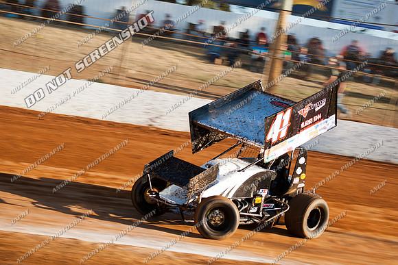 sprintcar 41 t41 damian robins - Carrick Nov 6th-3
