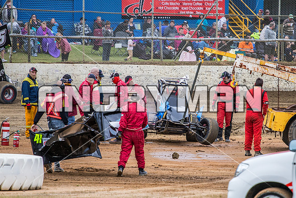 sprintcar 41 t41 damian robins - 4 - Latrobe - 25th October 2014-9