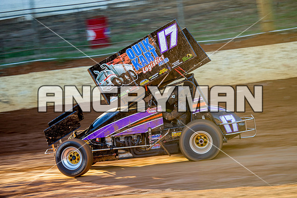 sprintcar 17 t17 jason dawkins - 11 - Carrick Practice Session - 20th December 2014-15