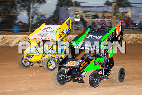 sprintcar 16 t16 Adam Alexander - 6 - Carrick - 8th Nov 2014-4