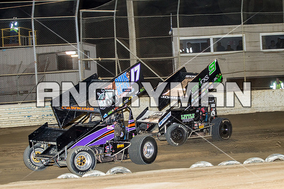 sprintcar 17 t17 jason dawkins - 9 - Latrobe - 6th December 2014-15