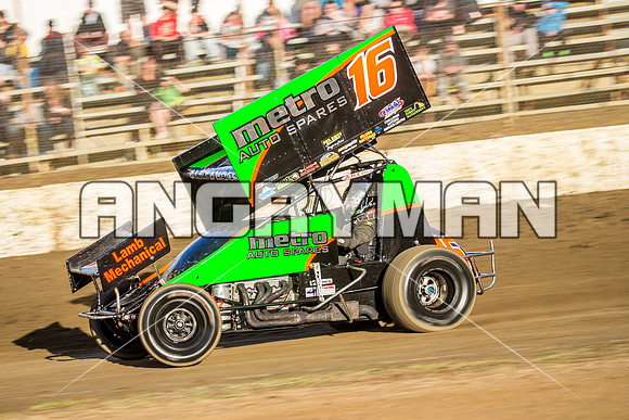 sprintcar 16 t16 Adam Alexander - 7 - Hobart - 22nd Nov 2014-2