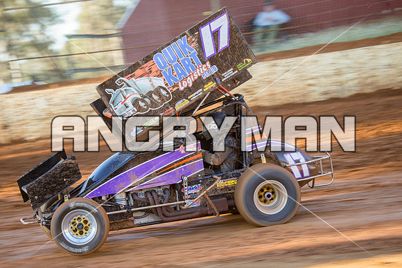 sprintcar 17 t17 jason dawkins - 11 - Carrick Practice Session - 20th December 2014-11